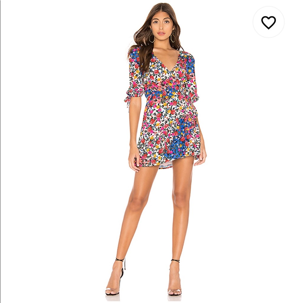 Janelle Mini Dress in Patchwork Multi
MAJORELLE
